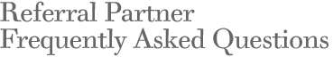 PIM Partner Referral FAQs
